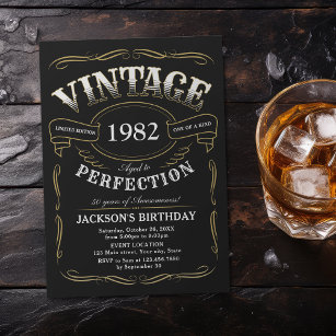 Ålderswhisky som Vintagen bjudits in till Inbjudningar