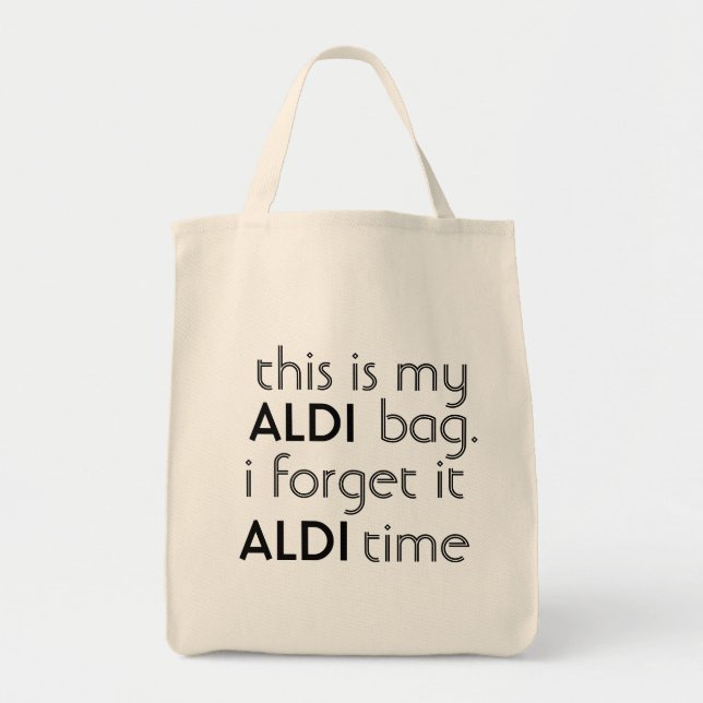 ALDI-matkasse Tygkasse (Framsidan)