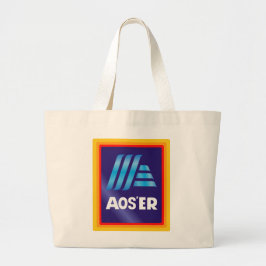 Aldi Nerd ’Aos'er’ tote bags Jumbo Tygkasse