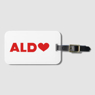 Aldo Kärlek Bagagebricka