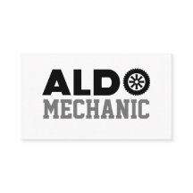 Aldo Mechanic-Affärskort