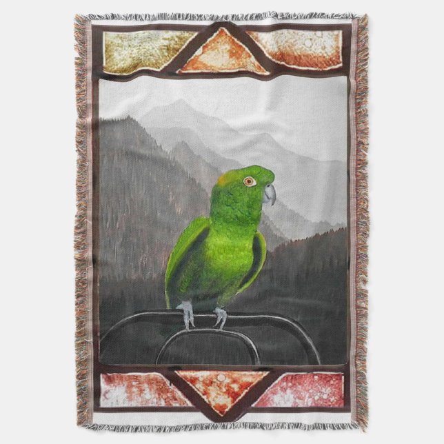 Aldo My Amazon Parrot Filt (Framsidan Vertikal)