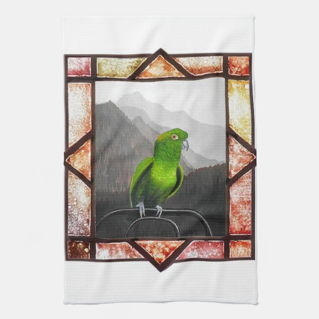 Aldo My Amazon Parrot Kökshandduk (Vertikal)