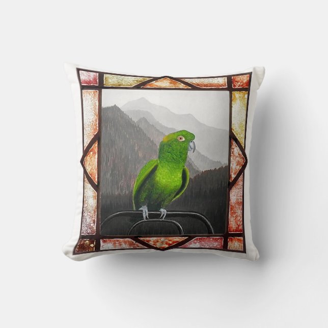 Aldo My Amazon Parrot Kudde (Framsida)