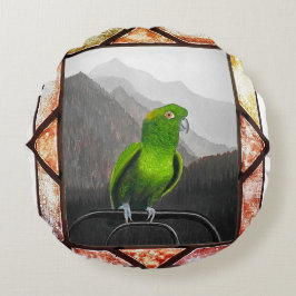 Aldo My Amazon Parrot Rund Kudde