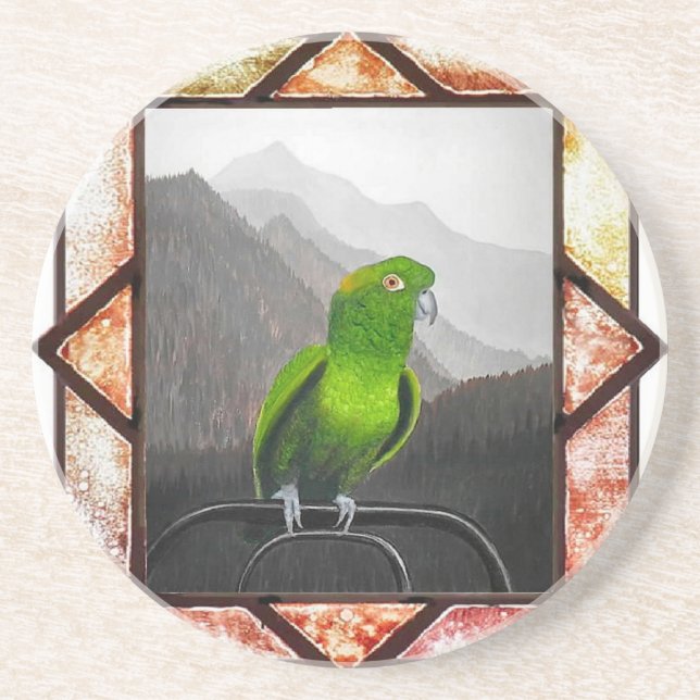 Aldo My Amazon Parrot Underlägg (Framsidan)