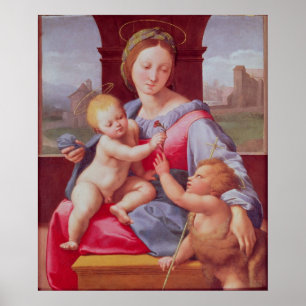 Aldobrandini Madonna Poster