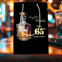 Åldrad till perfektion Mäns 65:e whisky-födelsedag