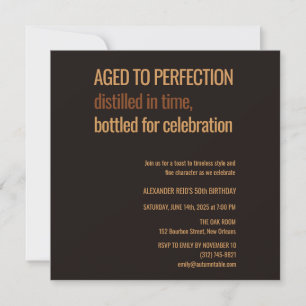 Åldrad till Perfektion Whisky Födelsedag