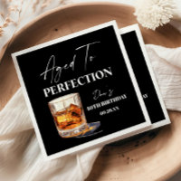 Åldrad till perfektion Whiskyglas födelsedagsfest