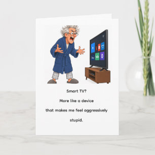 Åldrande Boomer-humor Kort