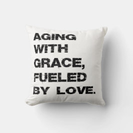 Åldrande: Naturens sätt att säga "upp ditt" citat Kudde