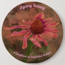 Åldrande Skönhet, En Echinacea i Uppehållen Skymni
