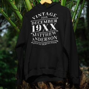 Åldras av Personligens Vintage till Perfektion Hoodie