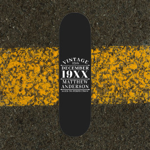 Åldras av Personligens Vintage till Perfektion Mini Skateboard Bräda 18,5 Cm