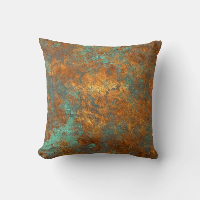 Åldras Corrosion Guld Classic Stil Pillow Kudde (Framsida)