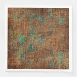 Åldras Damask Struktur Pappersservett