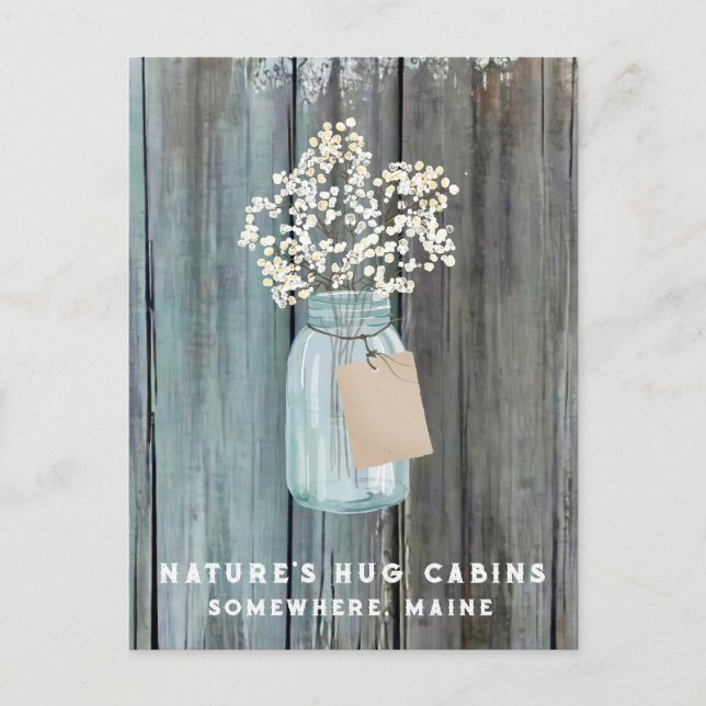 *~* Åldras Distress AP49 QR Mason Burk Helg Vykort (Framsida)