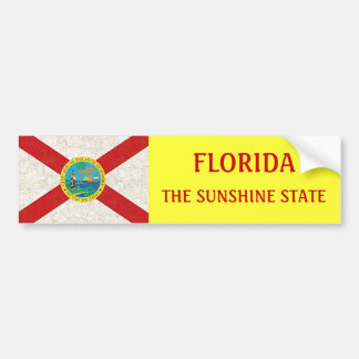 ÅLDRAS FLORIDA FLAGGA BILDEKAL