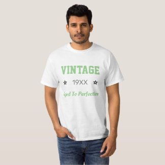 Åldras för Vintage i anpassningsbarna till felavsä T Shirt