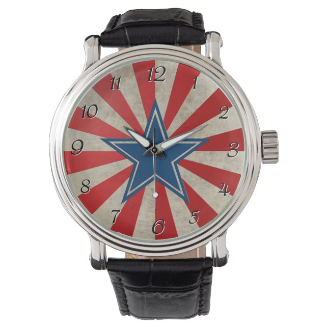 Åldras Glory - Red, White and Blue Armbandsur (Framsida)