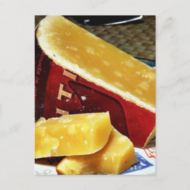Åldras Gouda Cheese Vykort (Framsida)