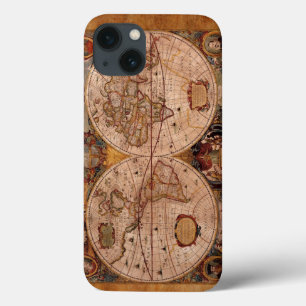 Åldras Henricus Hondius' 1630 AD Old World Map
