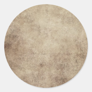 Åldras och Worn Grått Brown Vintage Struktur Runt Klistermärke