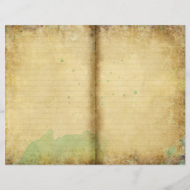 Åldras Papper naturart Art Journal sida