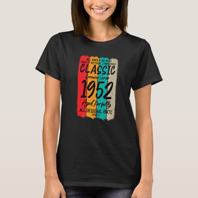 Åldras perfekt för alla originaldelar, oftast 70:e t shirt (Framsida)