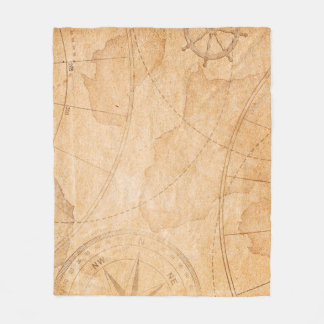 åldras pirater skattning karta bakgrundsunderplan, fleecefilt