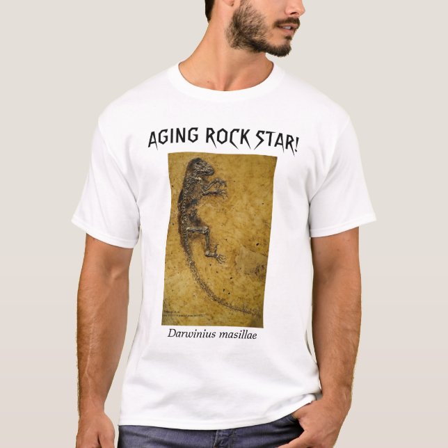 ÅLDRAS ROCKSTJÄRNAN! T-SHIRT (Framsida)