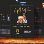 Åldras till Perfection Manar 70th Whiskey Birthday Inbjudningar<br><div class="desc">Öka ett glas för att fira i stil med Vuxen Whiskey Bourbon Födelsedagsfest inbjudan. Denna inbjudan är en perfekt för entusiaster av spritdrycker i bra, som har en strålande men sofistikerad utformning som inspirerats av klassiska whiskyetiketter. Med fet typografi och rik, ärliga toner, får det sinnesstämning för en natt av...</div>