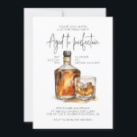 Åldras till Perfection Whiskey Male Birthday Inbjudningar<br><div class="desc">Är du redo att fira en milstolpe i livet på en riktig whiskyentusiast? Titta bara på vår "Åldras till Perfection Whiskey Male Birthday Investigation"! Denna omsorgsfullt utarbetade inbjudan blandar perfekt charmen av vintage whiskey med glädjen av en födelsedagsfirande och skapar det vara ett idealiskt val för vilken gentlemannas speciella dag...</div>