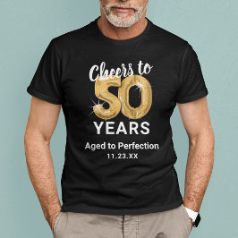 Åldras till Perfektion 50:e födelsedagen T-Shirt