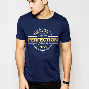 Åldras till Perfektion Födelseår T-Shirt