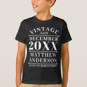 Åldras till Perfektion för Vintage av personlig T Shirt