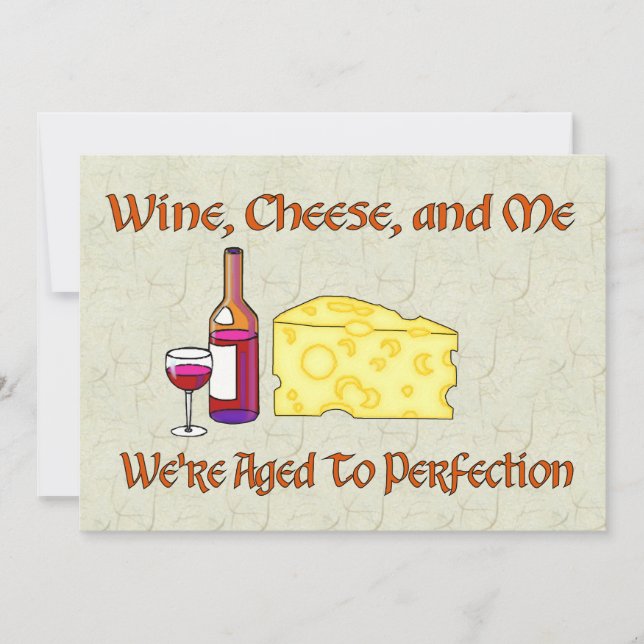 Åldras till Perfektion Inbjudningar (Framsida)