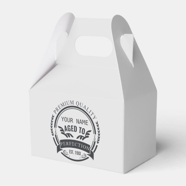 Åldras till Perfektion Presentaskar (Framsidan Sidan)