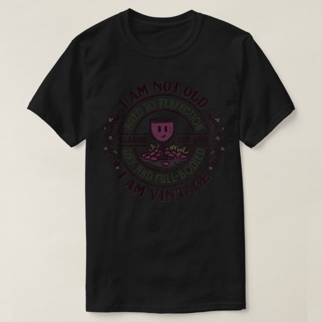 Åldras till Perfektion T Shirt (Design framsida)