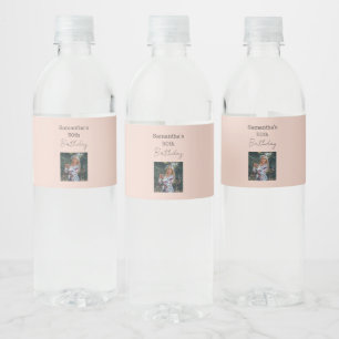 Åldras till Perfektion Vin 50:e födelsedagen Vattenflaskor Etikett