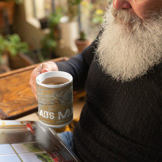 Åldras Träbetsplank Kaffemugg