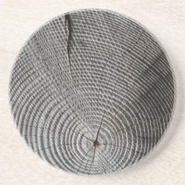 Åldras Träd Stump - Sandstone Drink Underlägg Sandsten