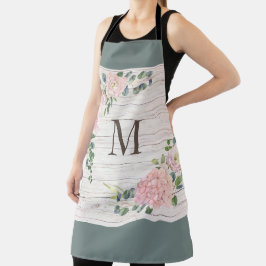 Åldras Wood Blommigt All-over Print Apron