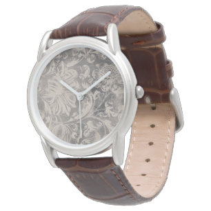 Åldrasens Blommigt Armbandsur