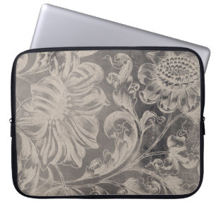 Åldrasens Blommigt Laptop Fodral