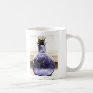 Åldrat Foto Blå Flaska Kaffemugg