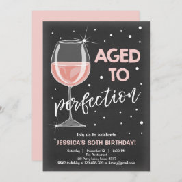 Åldrats till födelsedagen för vuxen för inbjudningar