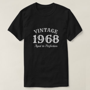 Åldrats till manar för perfektion 1968 den 50th t-shirt