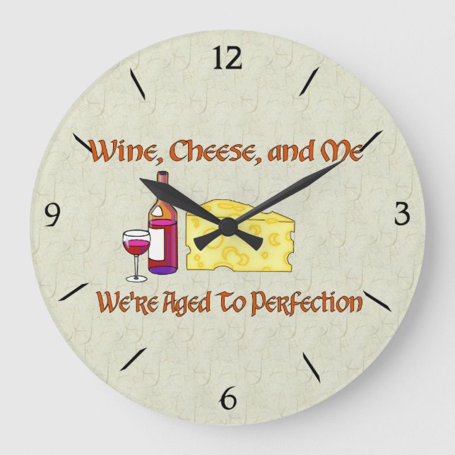 Åldrats till perfektion stor klocka (Framsida)